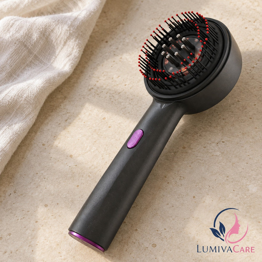 Scalp Massager + 30 ml Hair Oil Bundle
