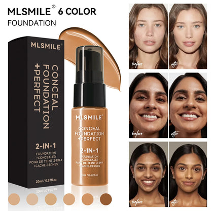 Liquid Foundation & Concealer