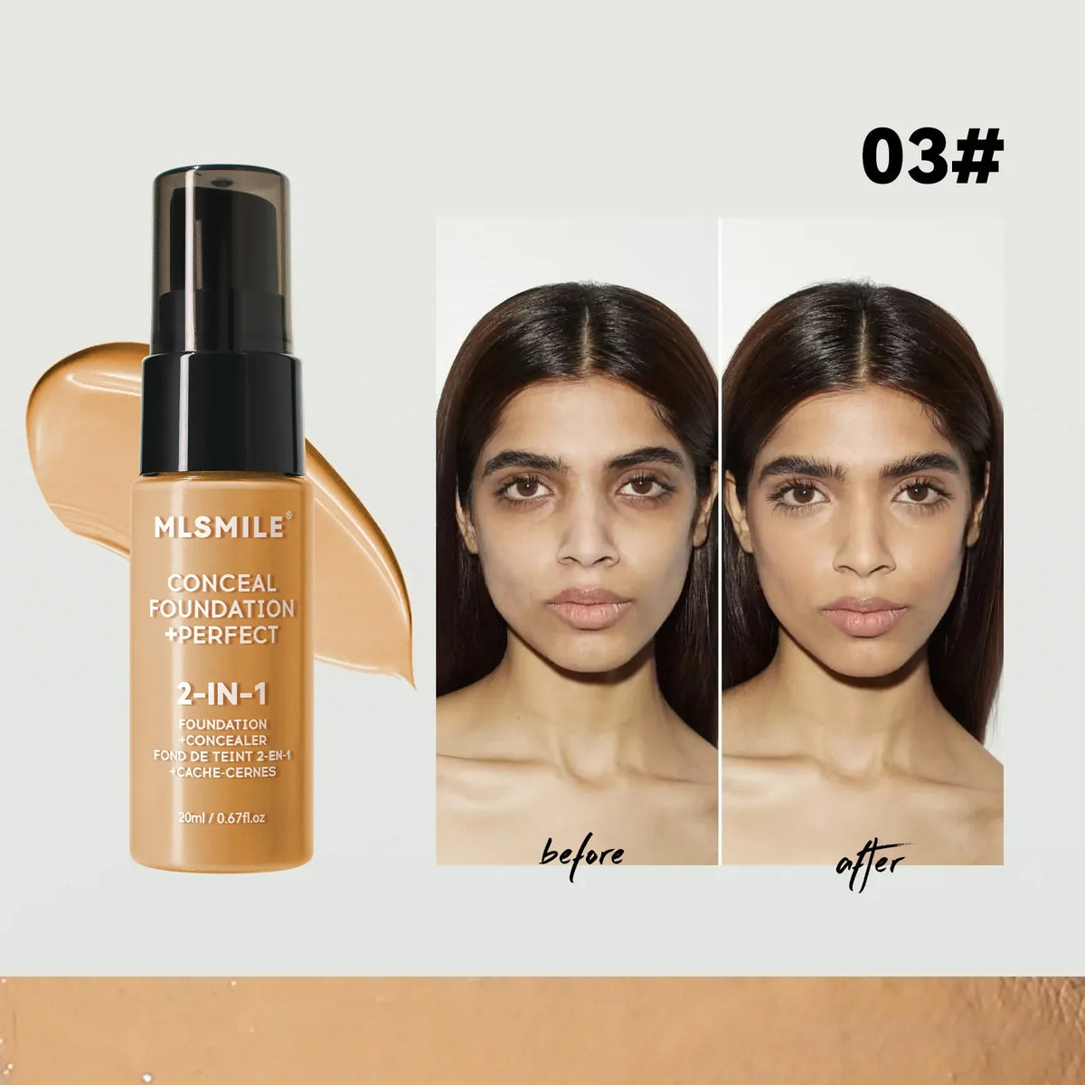 Liquid Foundation & Concealer