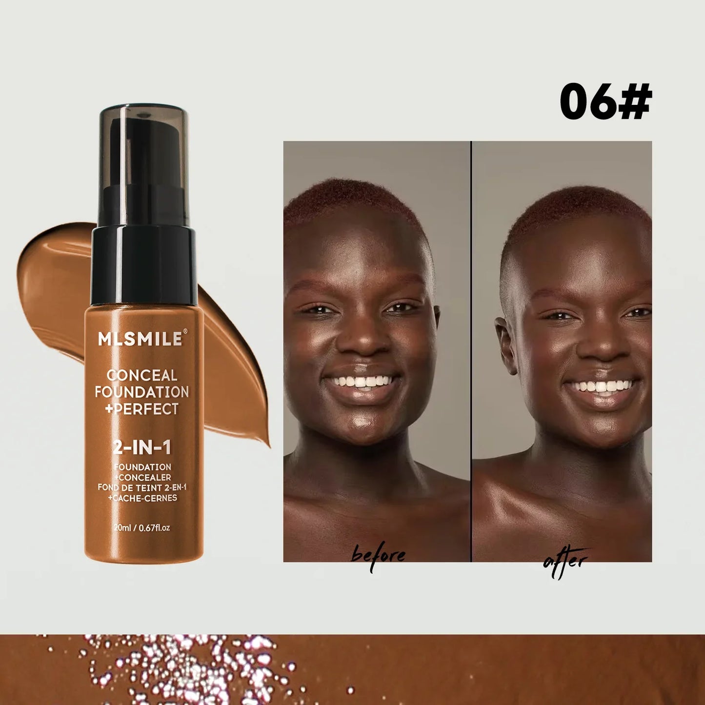 Liquid Foundation & Concealer