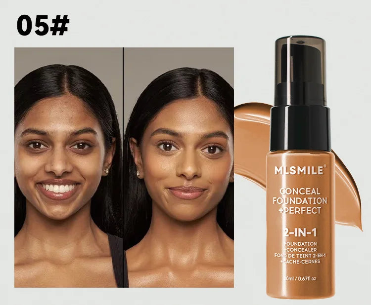 Liquid Foundation & Concealer