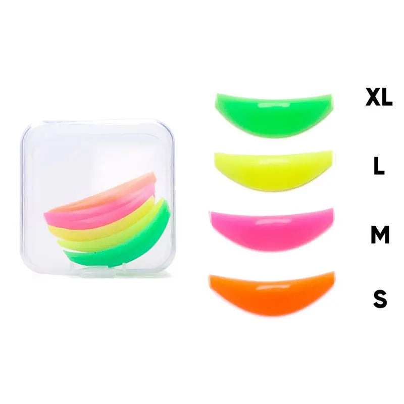 Silicone Lash-Lifting Pads — 4 Pairs