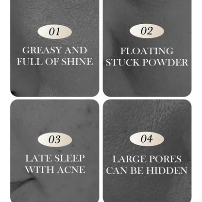 Three-Tone Makeup Primer & Puff Options
