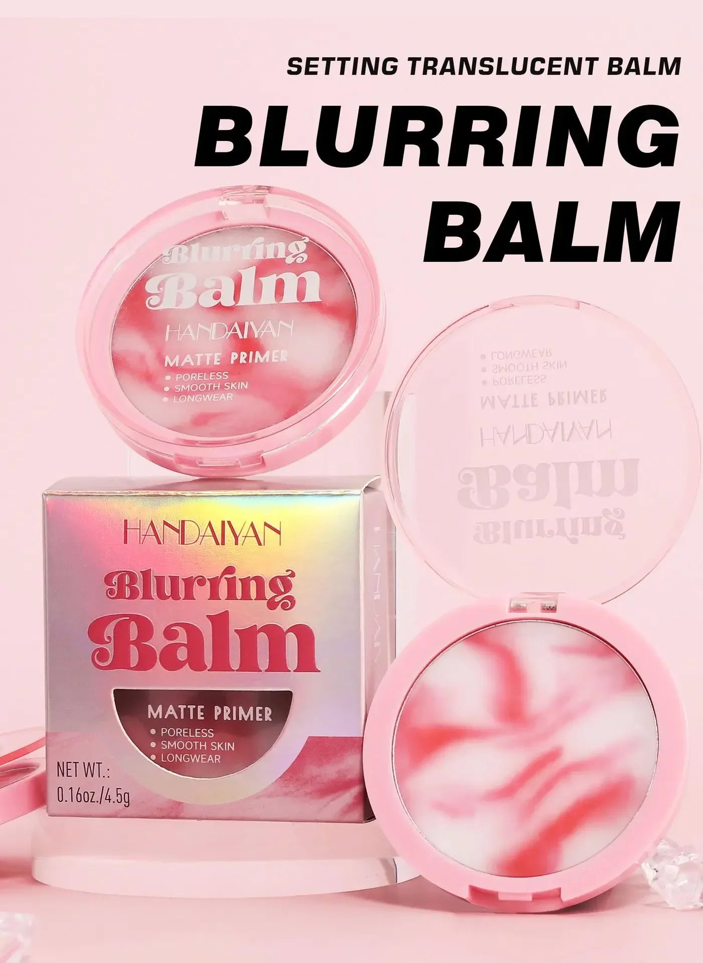 Face Primer Balm & Puff