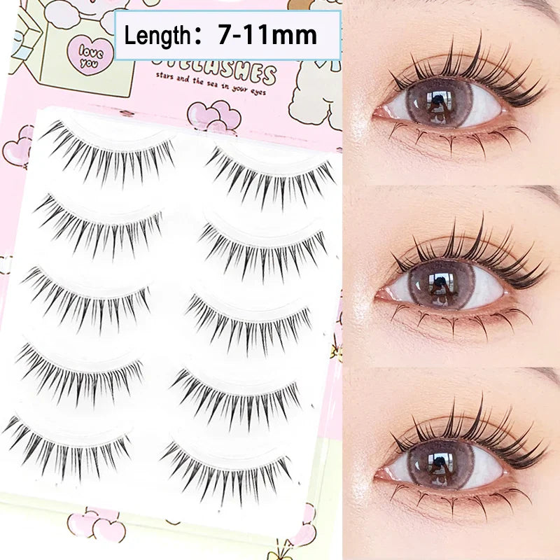 Dream Deer V-Shaped Lashes — 5 Pairs