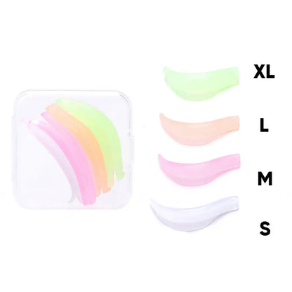Silicone Lash-Lifting Pads — 4 Pairs