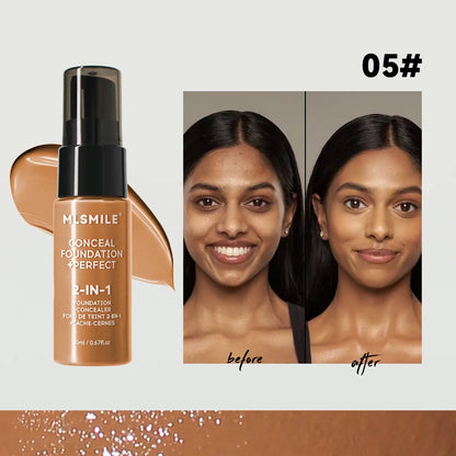 Liquid Foundation & Concealer