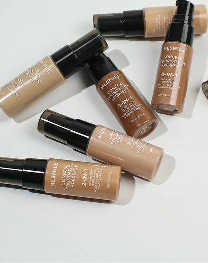 Liquid Foundation & Concealer