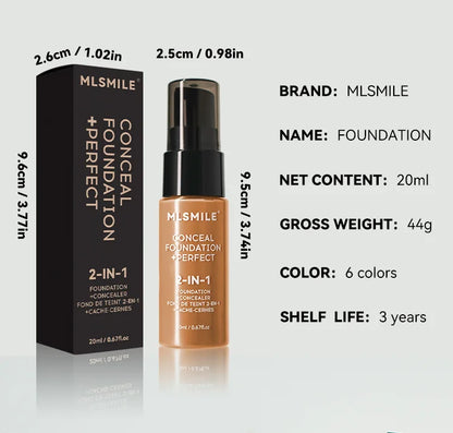 Liquid Foundation & Concealer