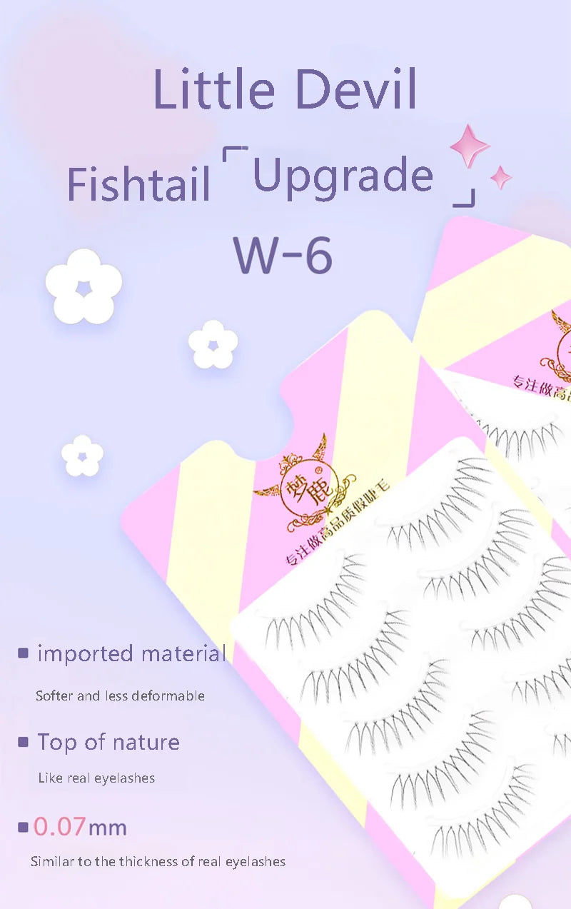 Dream Deer V-Shaped Lashes — 5 Pairs