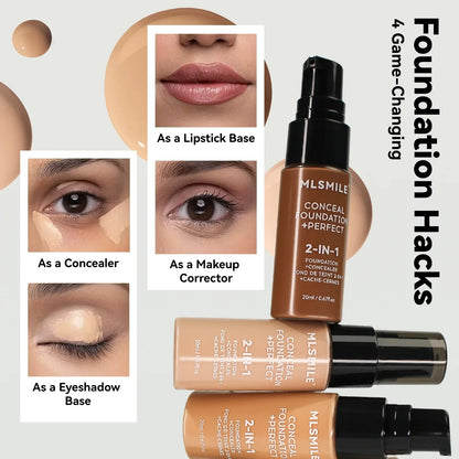 Liquid Foundation & Concealer