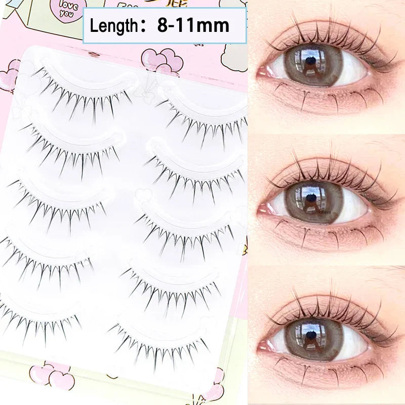 Dream Deer V-Shaped Lashes — 5 Pairs