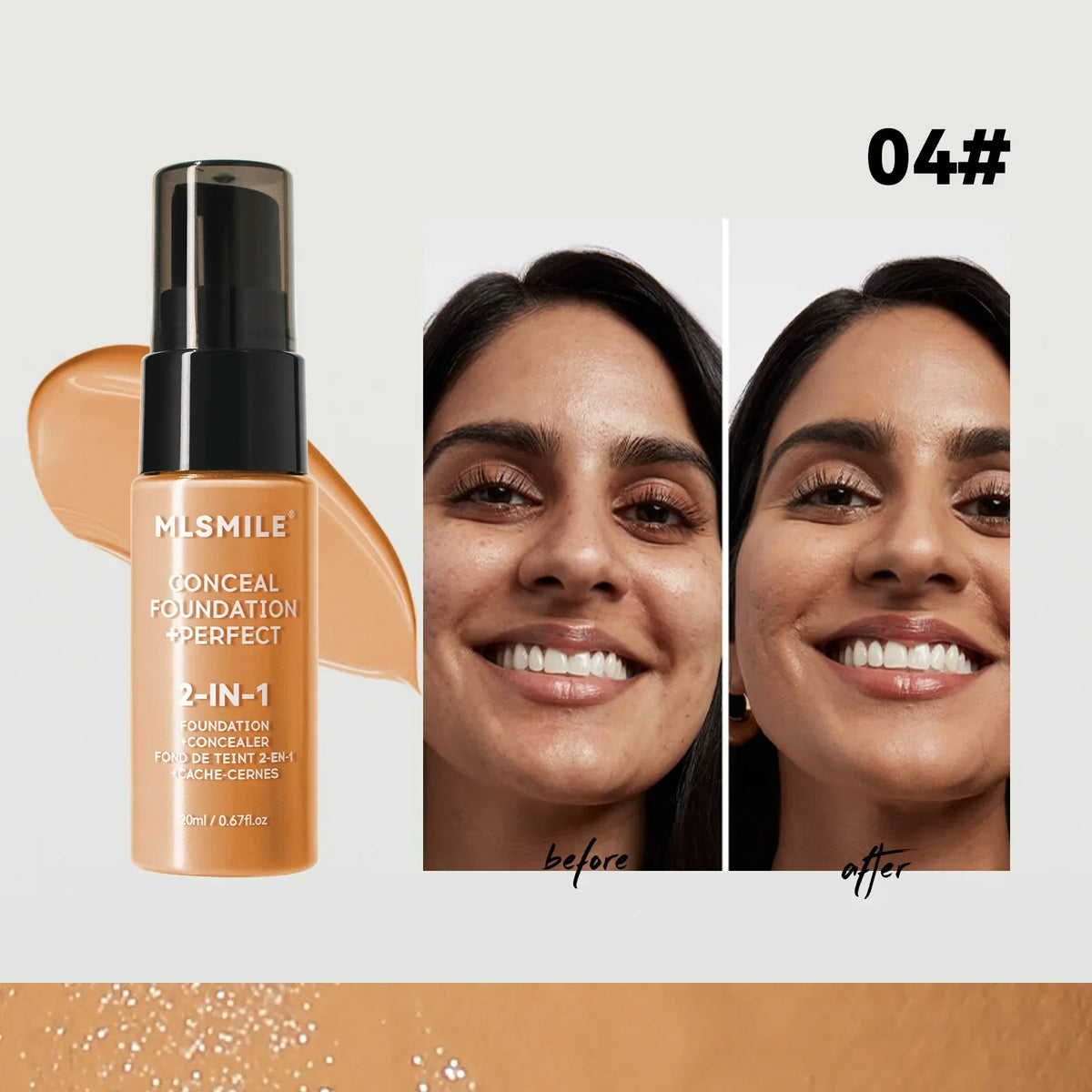 Liquid Foundation & Concealer