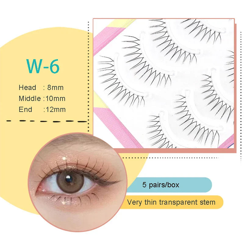 Dream Deer V-Shaped Lashes — 5 Pairs